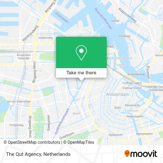 The Qut Agency map