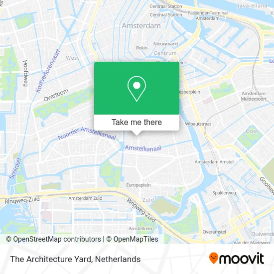 The Architecture Yard map