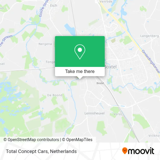 Total Concept Cars map