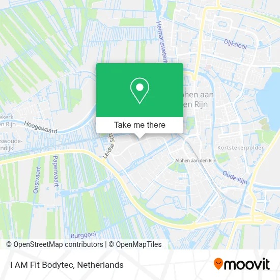 I AM Fit Bodytec map