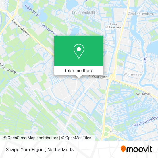 Shape Your Figure map