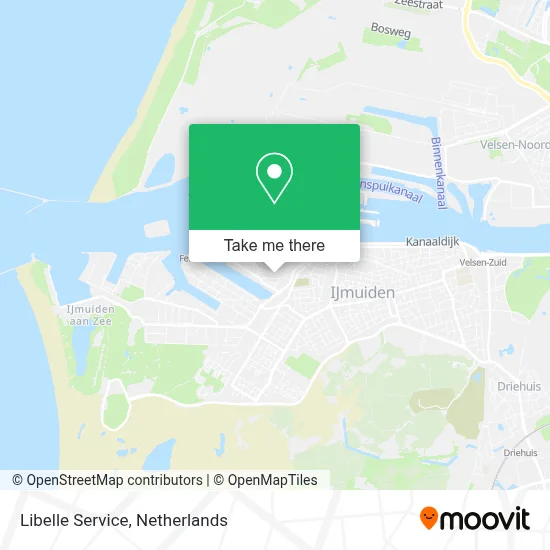 Libelle Service map