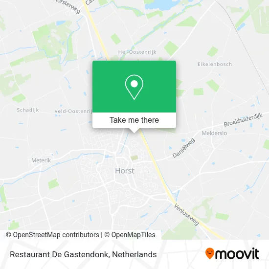 Restaurant De Gastendonk map