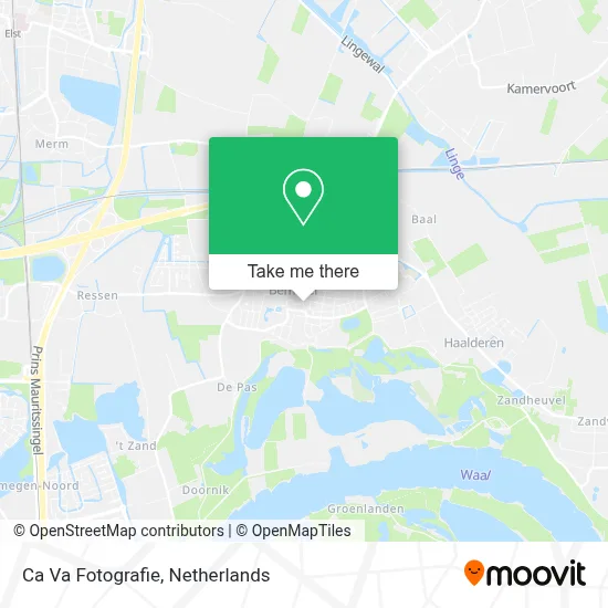 Ca Va Fotografie map