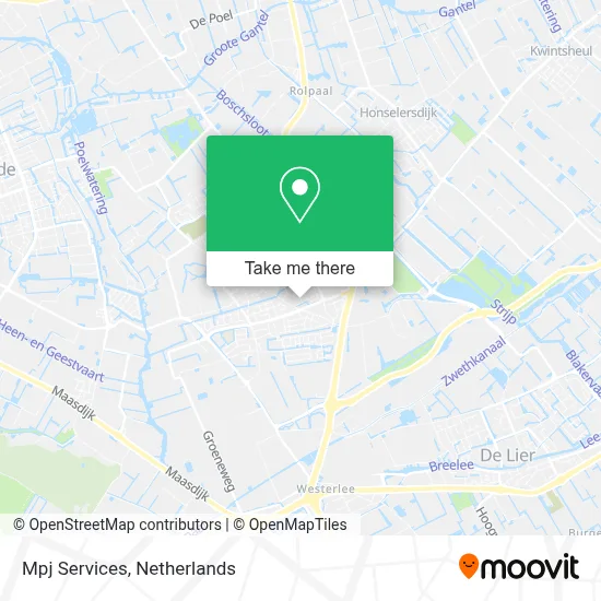 Mpj Services map
