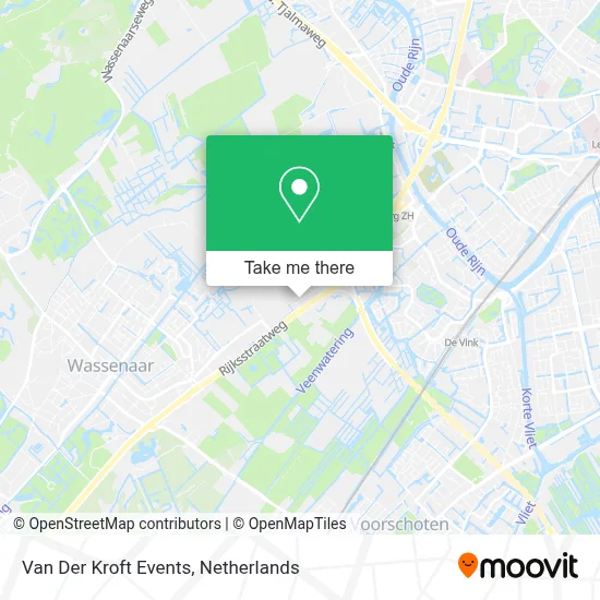 Van Der Kroft Events map