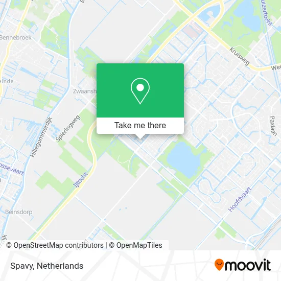 Spavy map