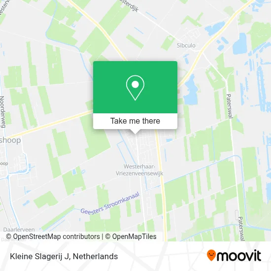 Kleine Slagerij J map