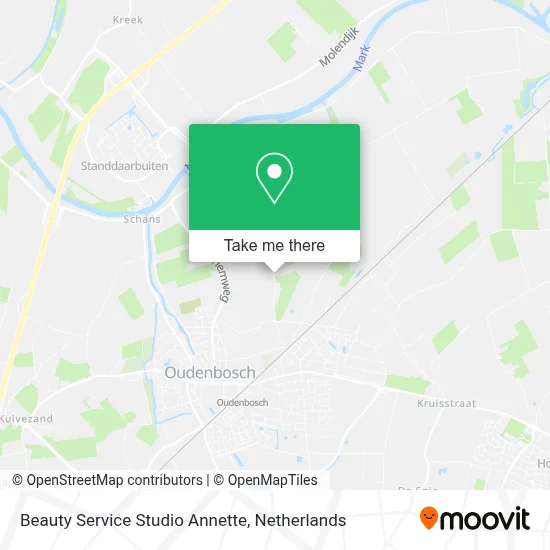Beauty Service Studio Annette map