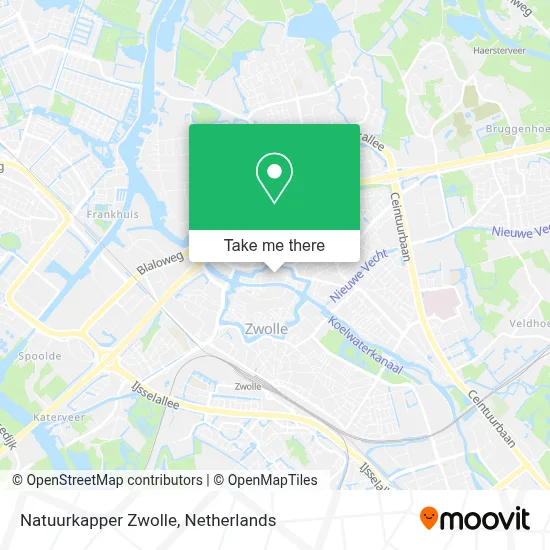 Natuurkapper Zwolle map