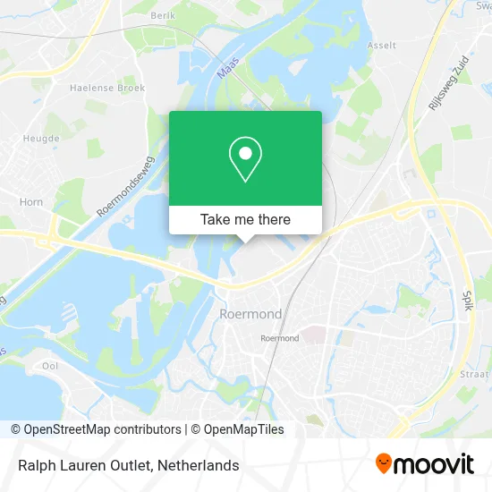 Ralph Lauren Outlet map
