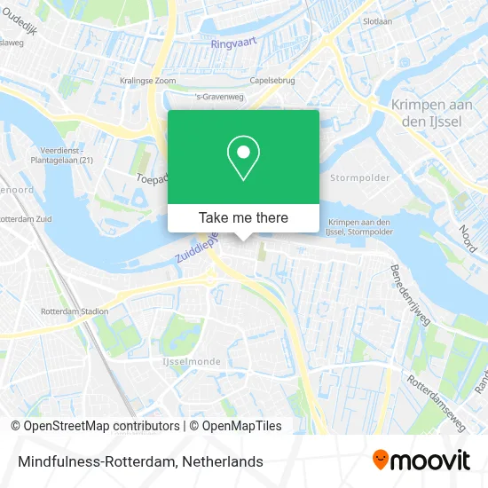Mindfulness-Rotterdam map