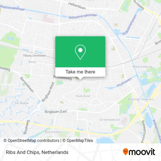 Ribs And Chips map