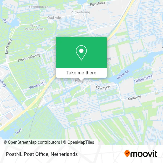Postnl Postkantoor map
