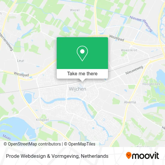 Prode Webdesign & Vormgeving map