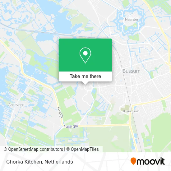 Ghorka Kitchen map