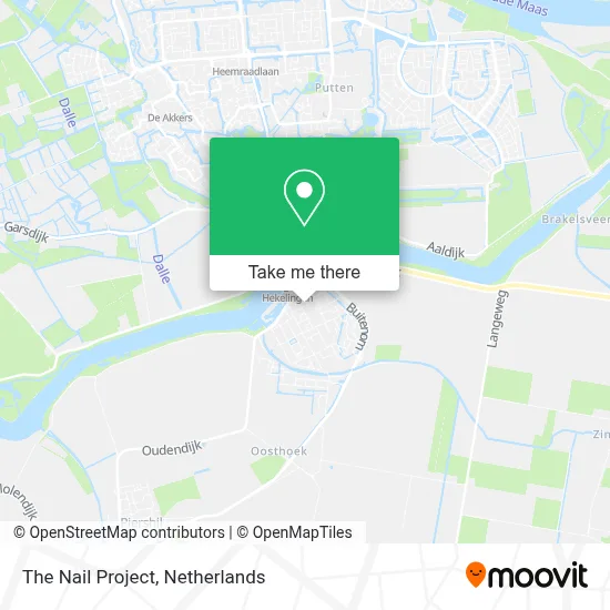 The Nail Project map