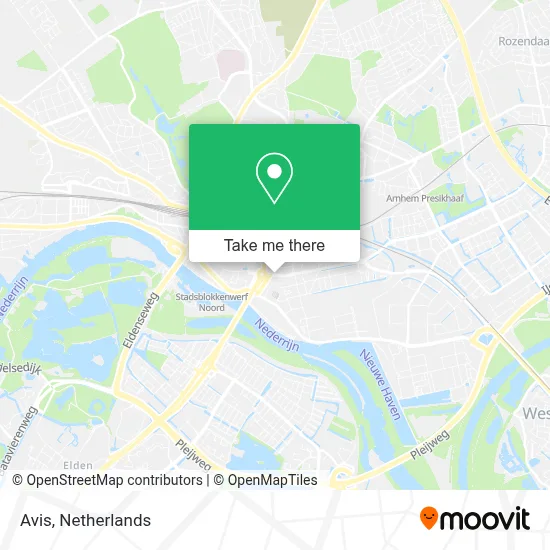 Avis map