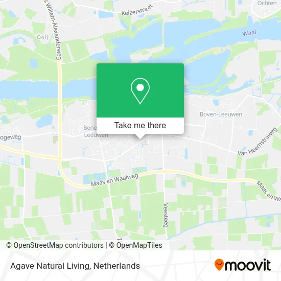 Agave Natural Living map
