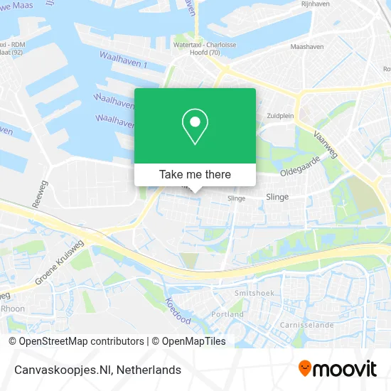 Canvaskoopjes.Nl map