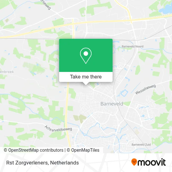 Rst Zorgverleners map