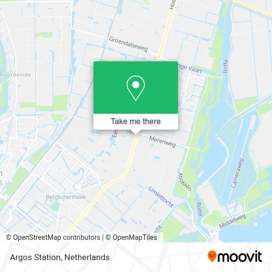 Argos Station map