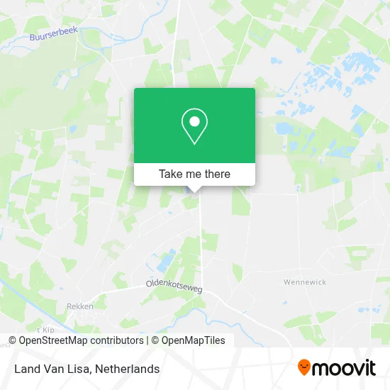 Land Van Lisa map