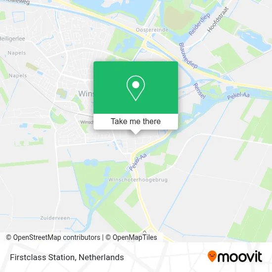 Firstclass Station map