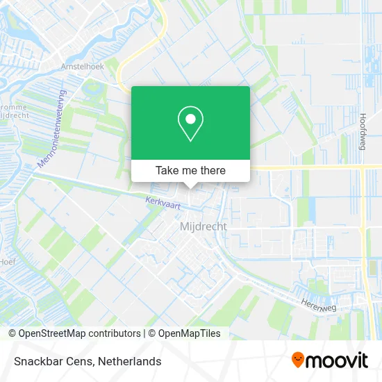Snackbar Cens map
