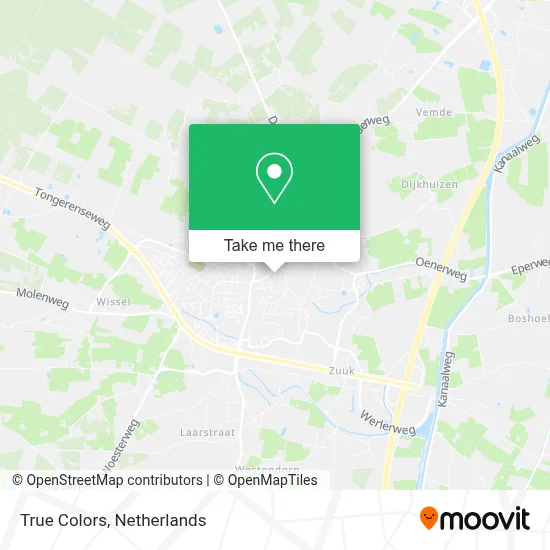 True Colors map