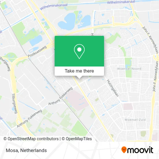 Mosa map