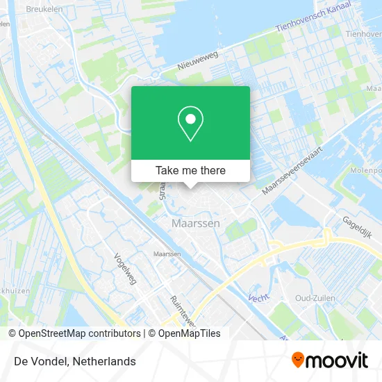 De Vondel map