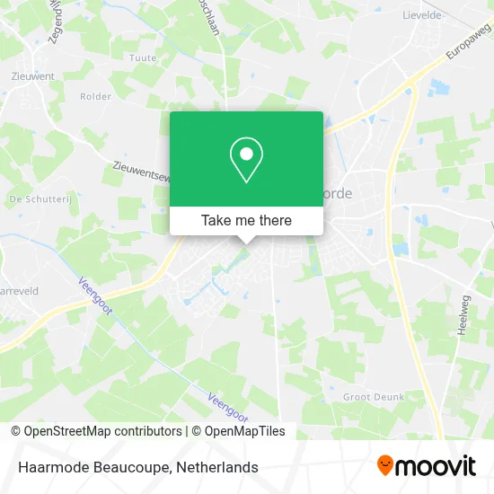 Haarmode Beaucoupe map
