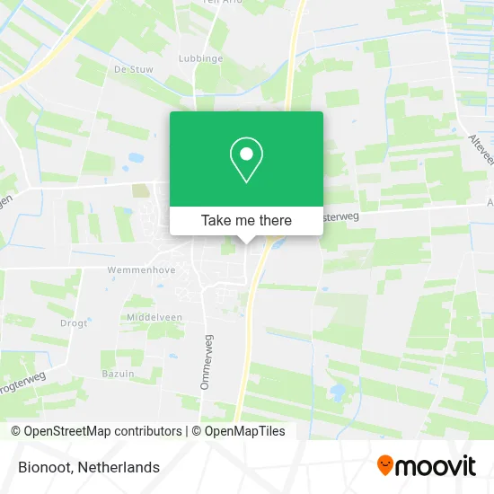 Bionoot map