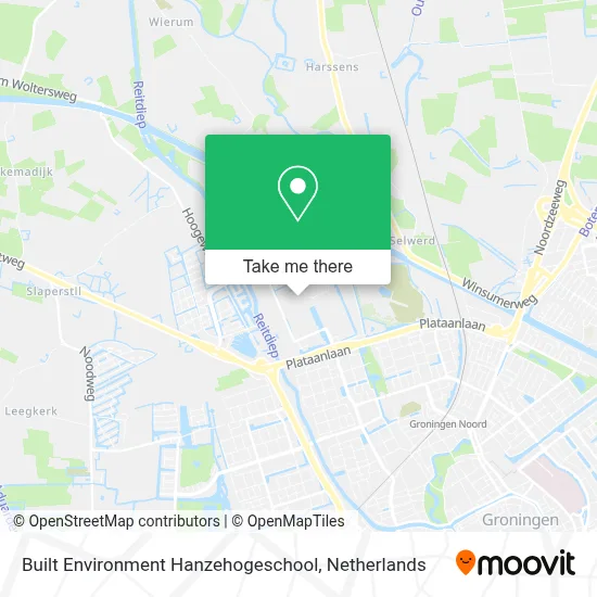 Built Environment Hanzehogeschool Karte