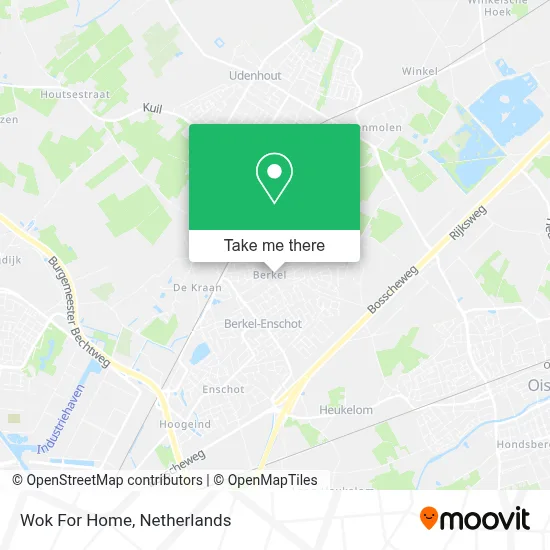 Wok For Home map