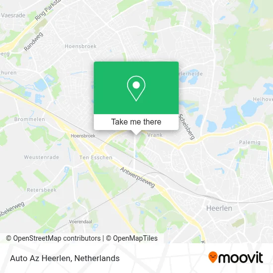 Auto Az Heerlen map