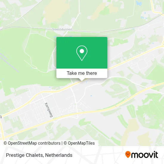 Prestige Chalets map