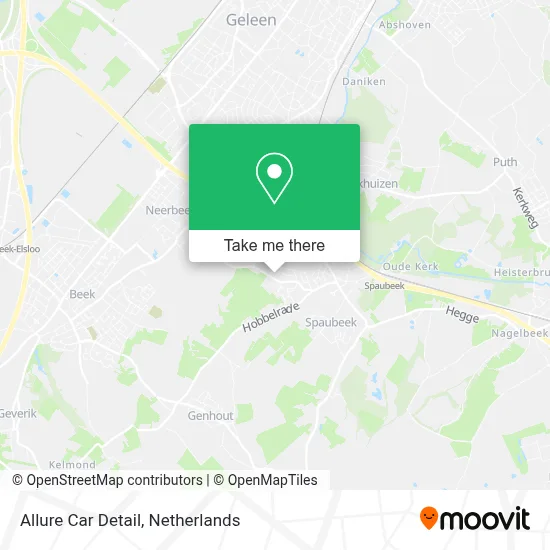 Allure Car Detail map