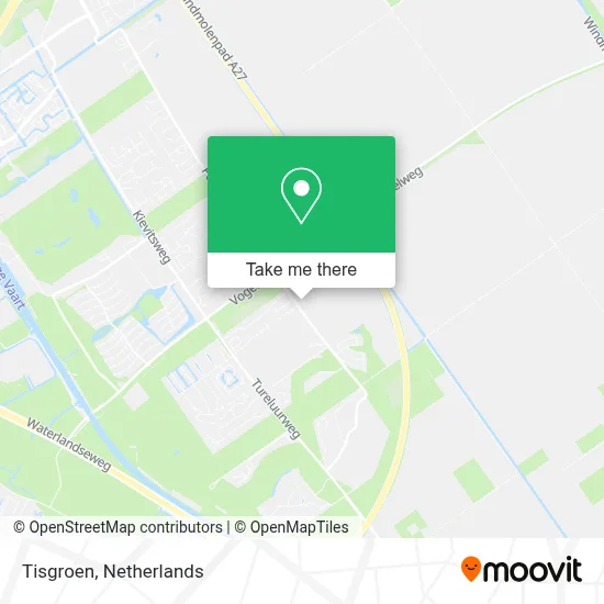 Tisgroen map