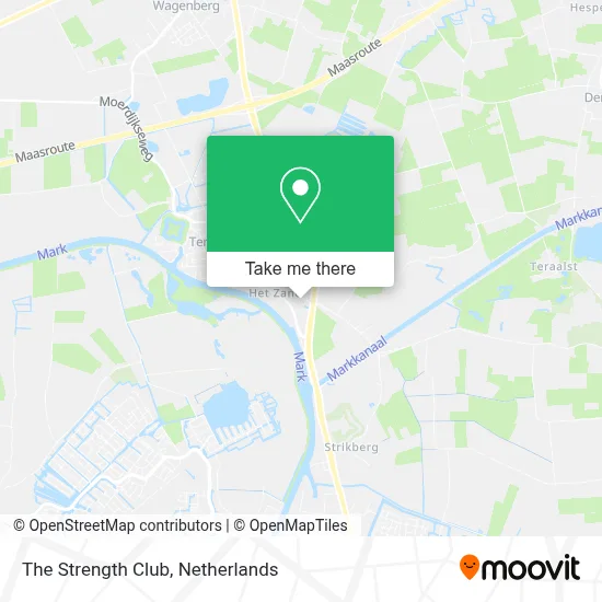 The Strength Club map