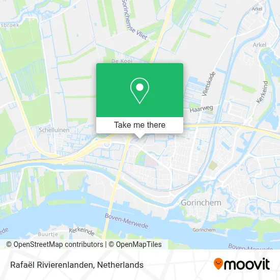 Rafaël Rivierenlanden map