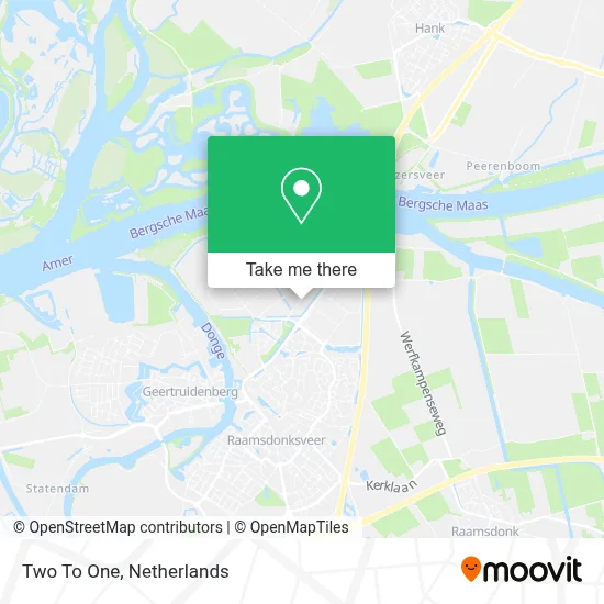 Two To One map