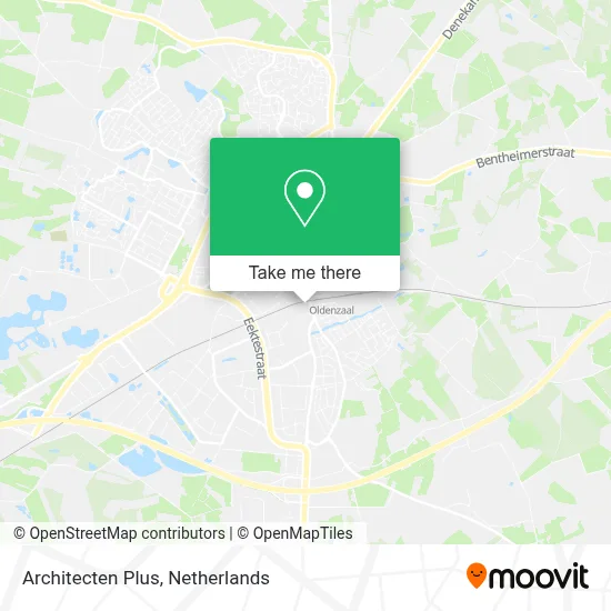 Architecten Plus map