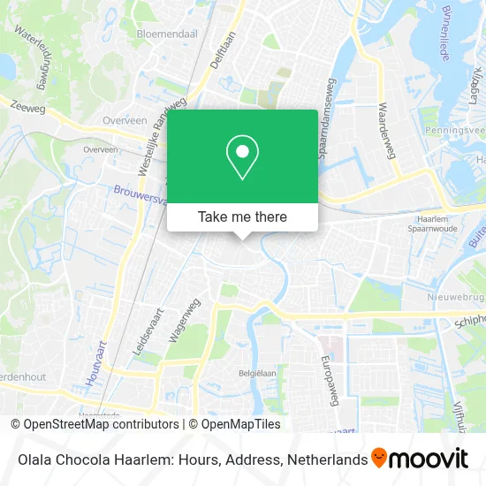 Olala Chocola Haarlem: Hours, Address map
