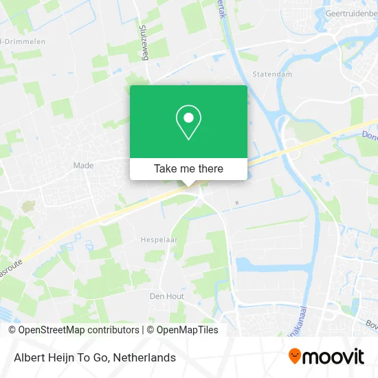 Albert Heijn To Go map