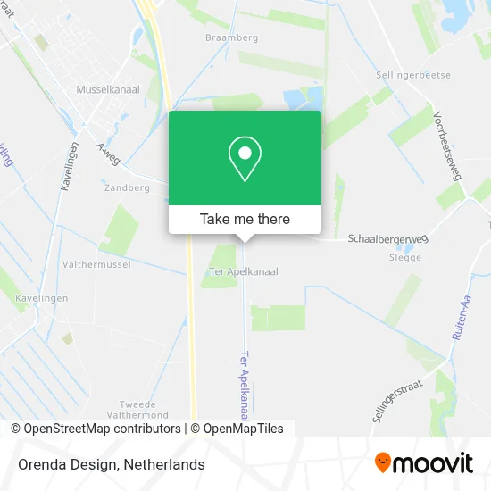 Orenda Design map