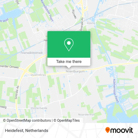 Heidefest map