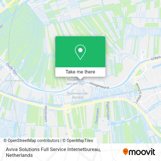 Aviva Solutions Full Service Internetbureau map