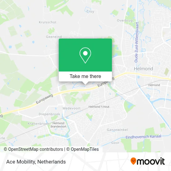 Ace Mobility map